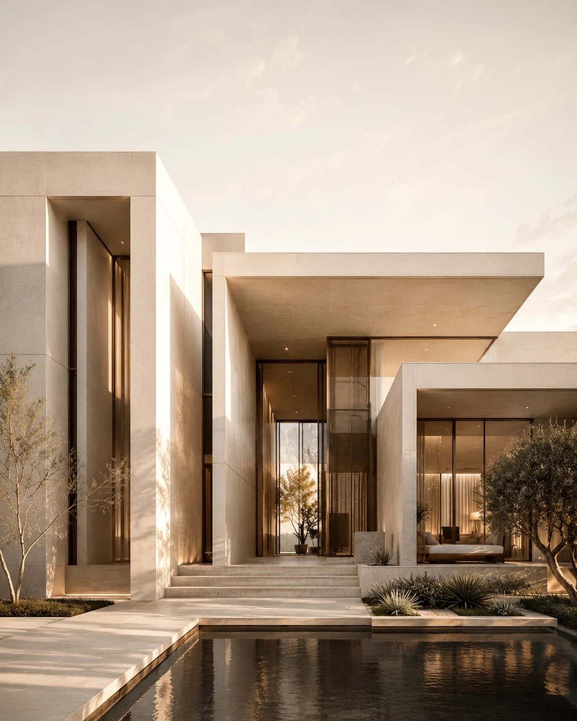الرؤية المعمارية النهائية للمشروع